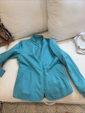 Loro Piana Teal Lightweight Women's Blazer